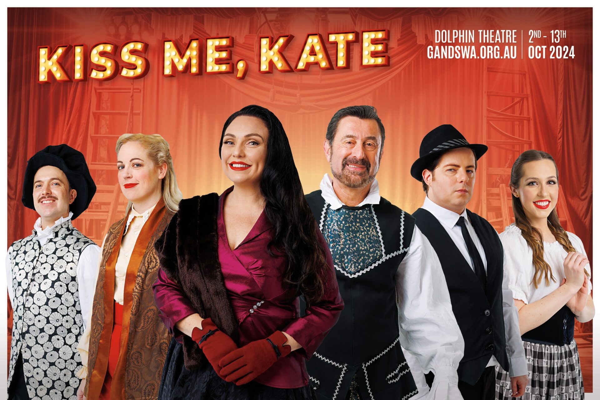 "Kiss Me, Kate" 2nd-13th October at the Dolphin Theatre